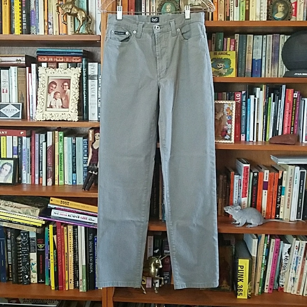Dolce & Gabbana grey jeans, authentic, perfect